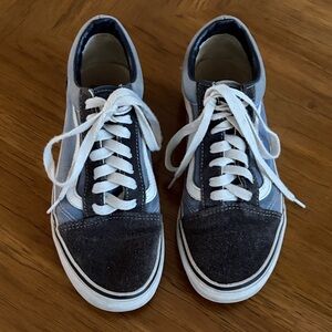 VANS OLD SKOOL SUEDE CANVAS SNEAKER